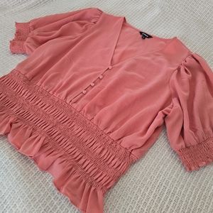 Express - Women's Elegant Pink Top - Size XL